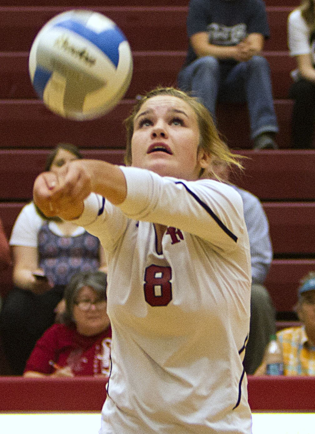 Canyon Ridge vs. Burley volleyball